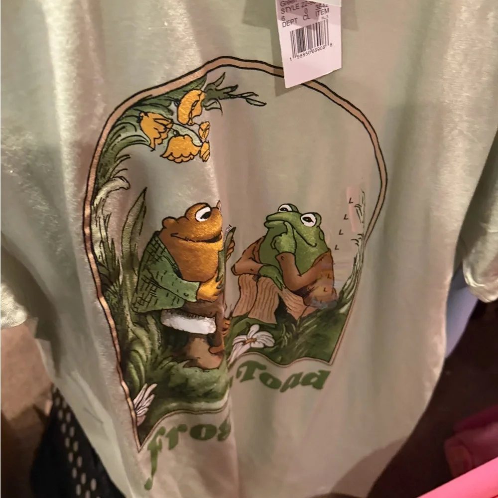 Frog and Toad Graphic Tee - Green - Picture 1 of 1